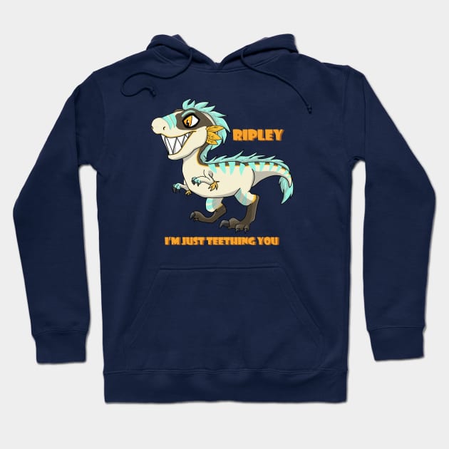 I'm just "teething" you! Hoodie by Shapeshifter Merch
